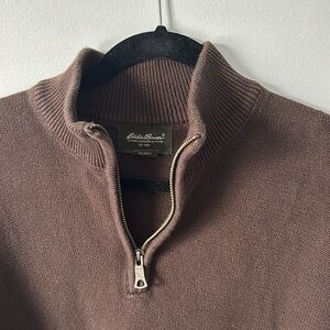 Eddie Bauer Quarter Zipped Sweater